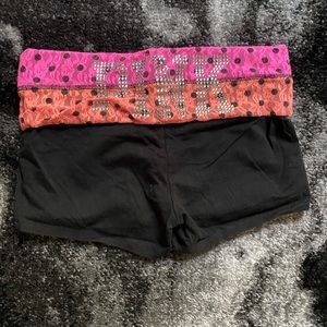 PINK Short Athletic Gym Shorts